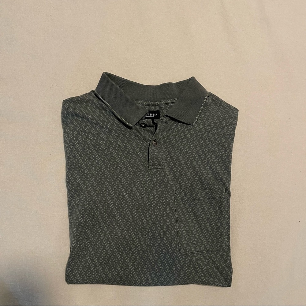 Van Heusen Green Polo Shirt